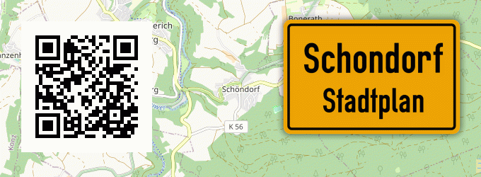 Stadtplan Schondorf