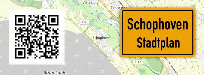 Stadtplan Schophoven