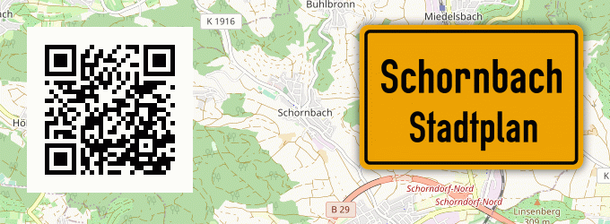 Stadtplan Schornbach