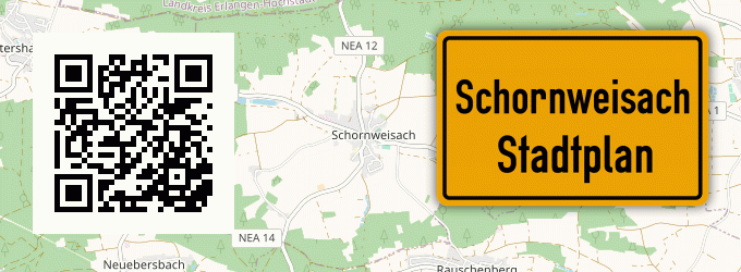 Stadtplan Schornweisach