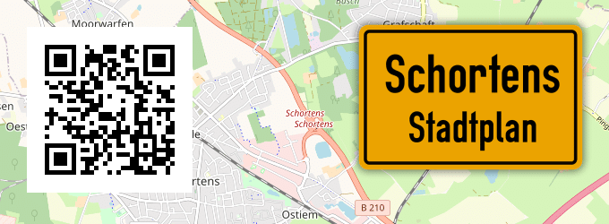 Stadtplan Schortens