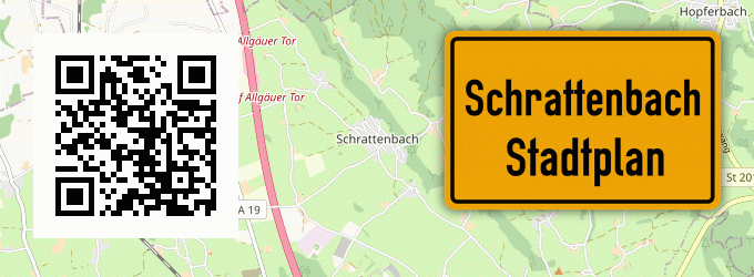 Stadtplan Schrattenbach