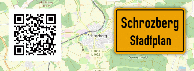 Stadtplan Schrozberg