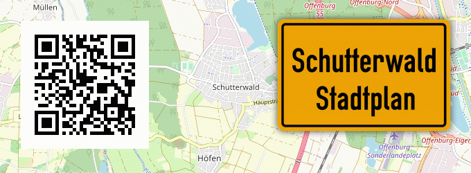 Stadtplan Schutterwald