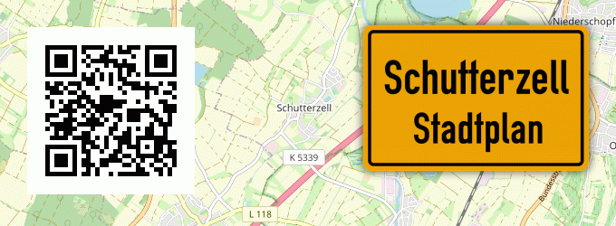 Stadtplan Schutterzell