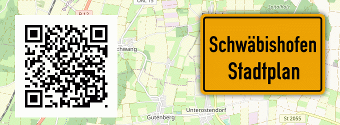 Stadtplan Schwäbishofen