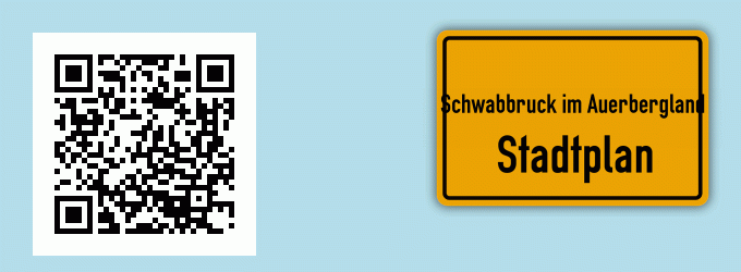 Stadtplan Schwabbruck im Auerbergland