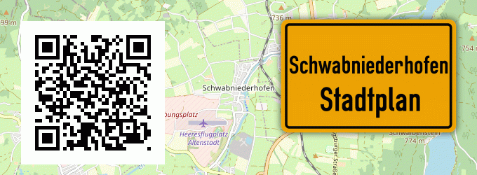 Stadtplan Schwabniederhofen