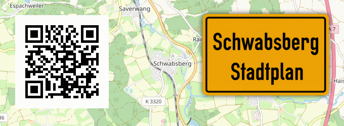 Stadtplan Schwabsberg