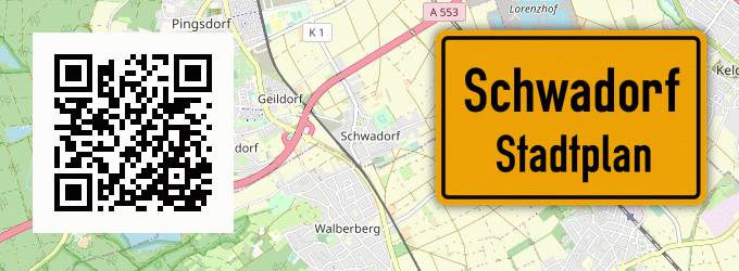 Stadtplan Schwadorf