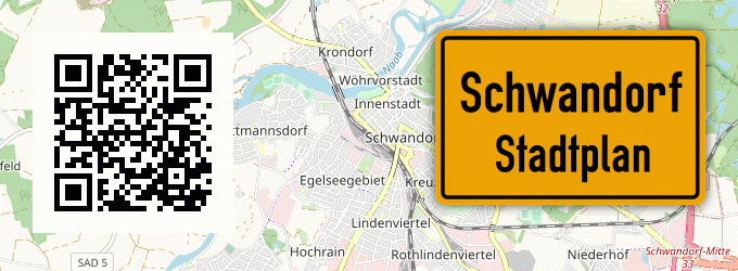 Stadtplan Schwandorf