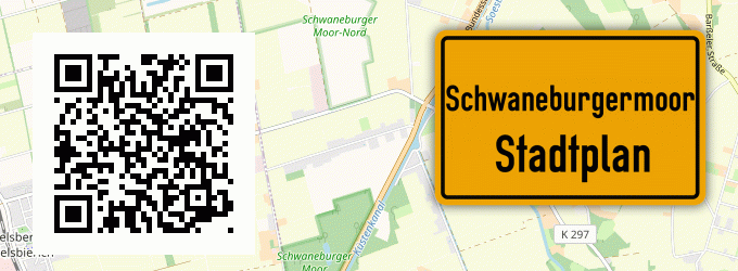 Stadtplan Schwaneburgermoor