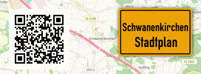 Stadtplan Schwanenkirchen