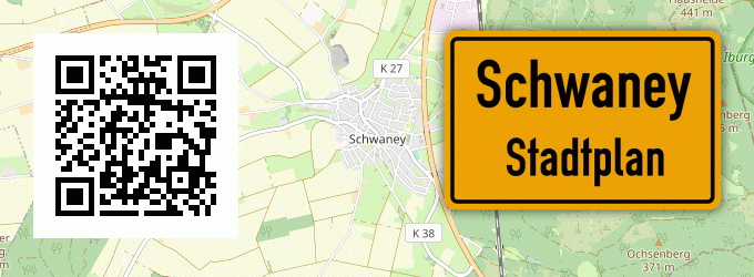 Stadtplan Schwaney