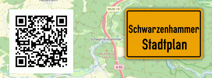Stadtplan Schwarzenhammer