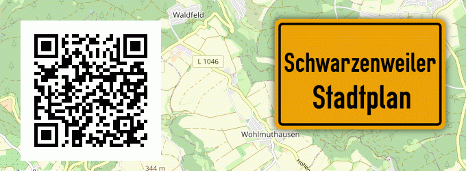 Stadtplan Schwarzenweiler