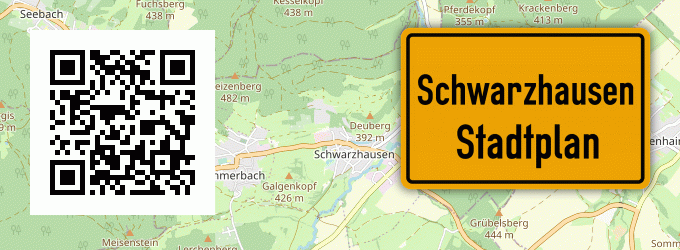 Stadtplan Schwarzhausen