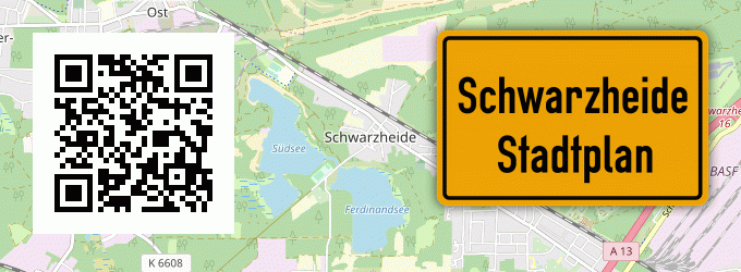 Stadtplan Schwarzheide