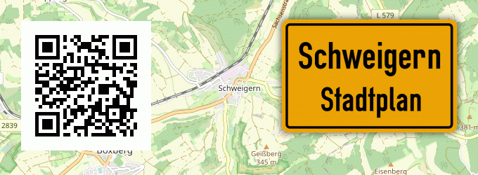 Stadtplan Schweigern