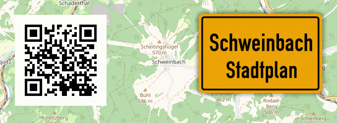 Stadtplan Schweinbach, Bayern