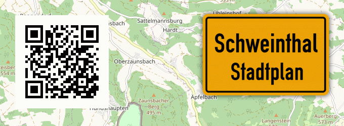 Stadtplan Schweinthal
