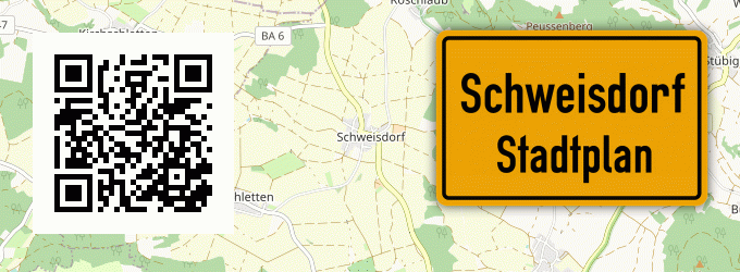 Stadtplan Schweisdorf