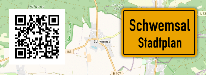 Stadtplan Schwemsal