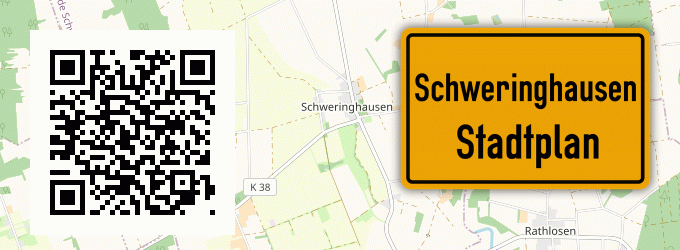 Stadtplan Schweringhausen