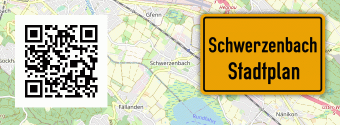 Stadtplan Schwerzenbach