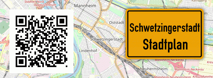 Stadtplan Schwetzingerstadt