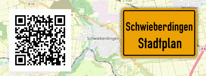 Stadtplan Schwieberdingen