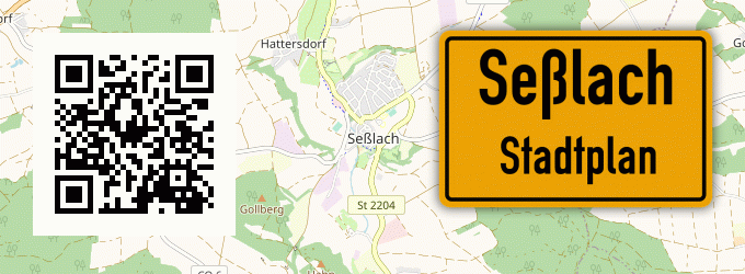 Stadtplan Seßlach