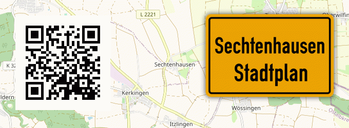 Stadtplan Sechtenhausen