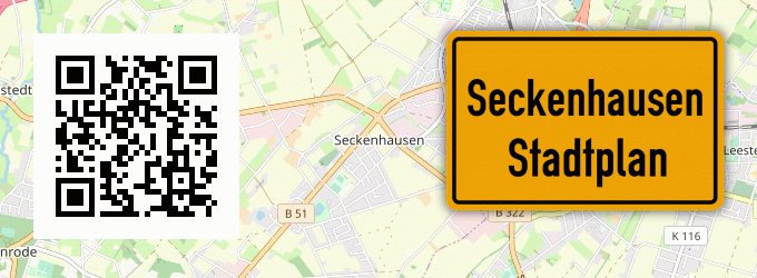 Stadtplan Seckenhausen