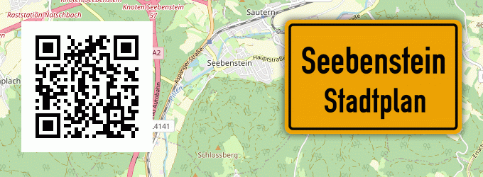 Stadtplan Seebenstein
