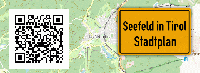 Stadtplan Seefeld in Tirol