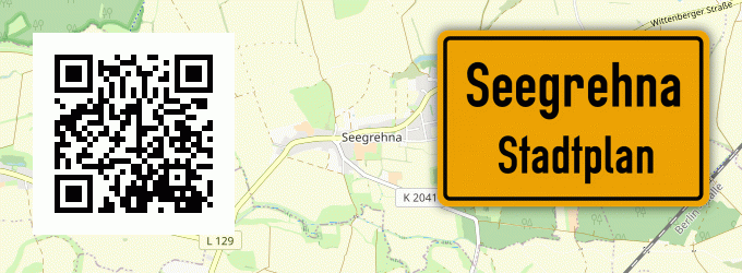 Stadtplan Seegrehna