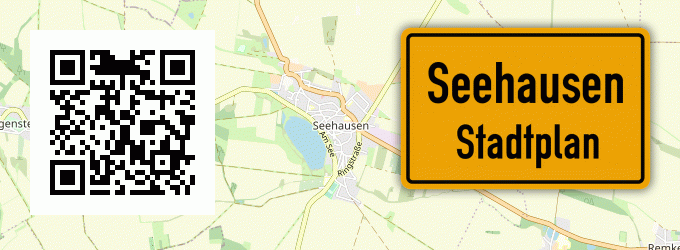 Stadtplan Seehausen, Börde