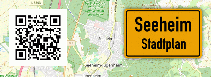 Stadtplan Seeheim