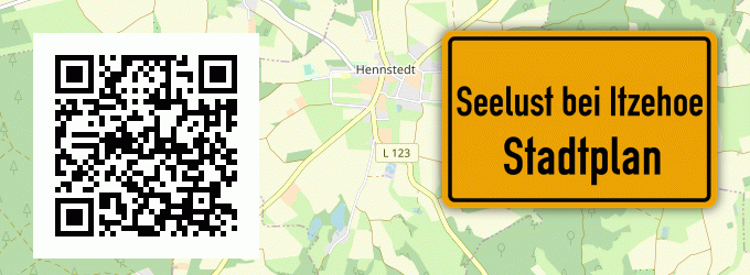 Stadtplan Seelust bei Itzehoe