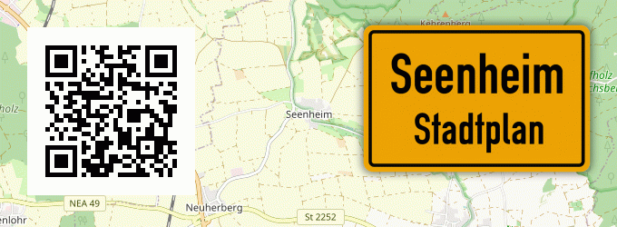 Stadtplan Seenheim