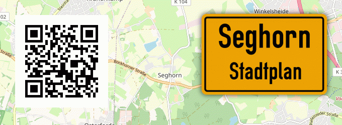 Stadtplan Seghorn