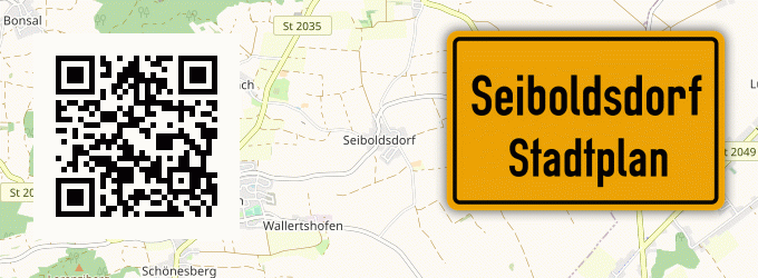 Stadtplan Seiboldsdorf