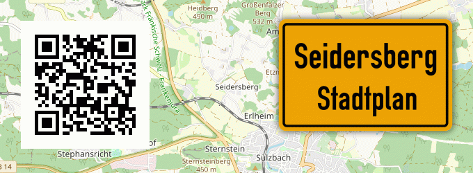 Stadtplan Seidersberg