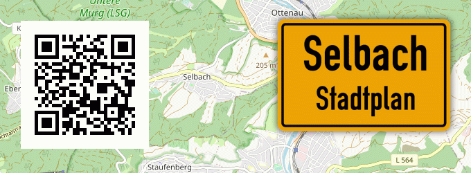 Stadtplan Selbach, Waldeck