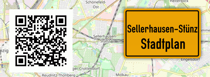 Stadtplan Sellerhausen-Stünz