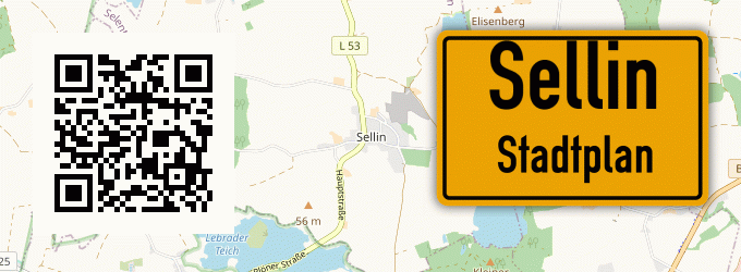 Stadtplan Sellin, Holstein