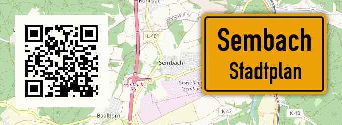 Stadtplan Sembach