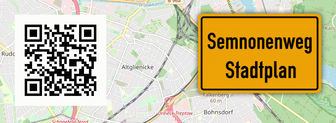 Stadtplan Semnonenweg