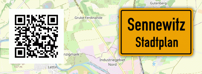 Stadtplan Sennewitz